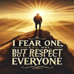 i fear no one, but respect everyone. - tymoff