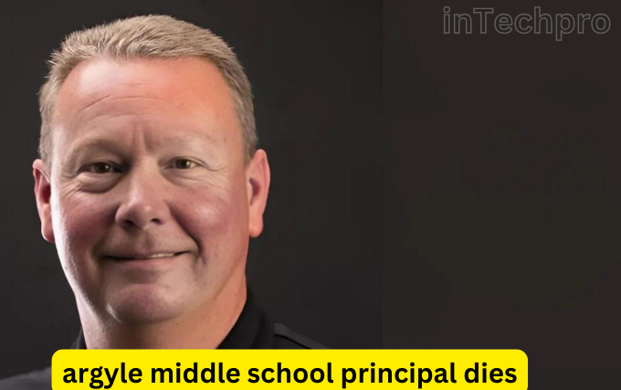 argyle middle school principal dies