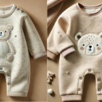 rs 149 bear design long-sleeve baby jumpsuit thespark shop