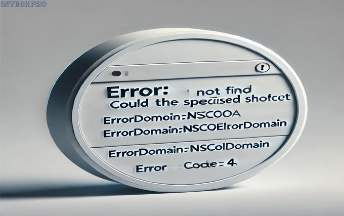 errordomain=nscocoaerrordomain&errormessage=could not find the specified shortcut.&errorcode=4