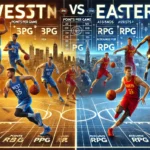 west vs east match player stats